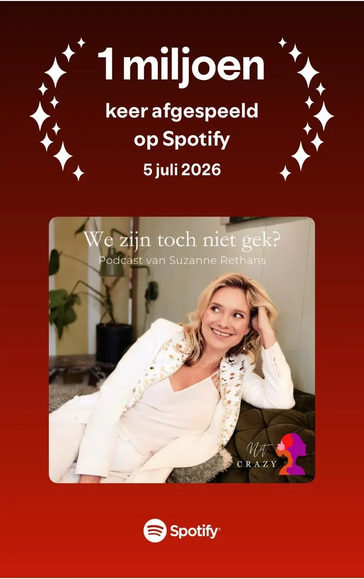 Spotify page of Suzanne Rethans’ podcast, July 2026