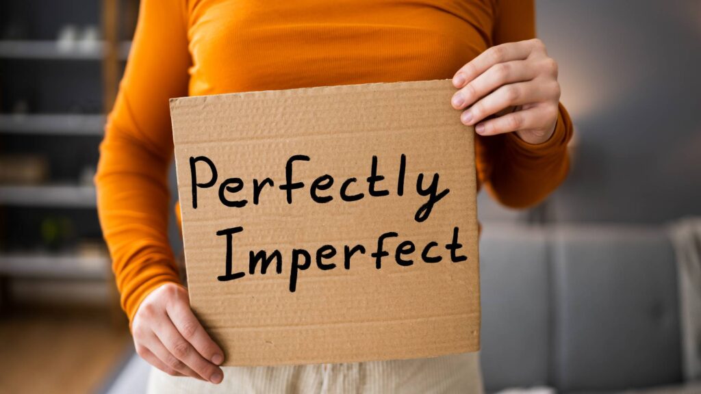 Bild welches zeigt dass Imperfektion perfekt ist - Unternehmensmarketing